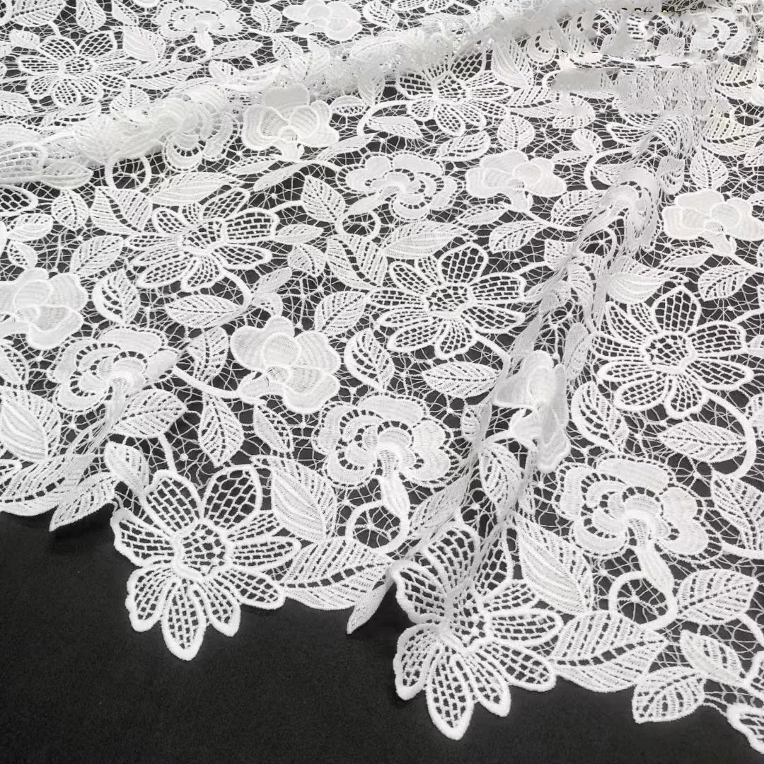 

Высококачественная Водорастворимая Ткань/хлопковая нить с вышивкой, Водорастворимая Ткань для вечерних платьев, свадеб