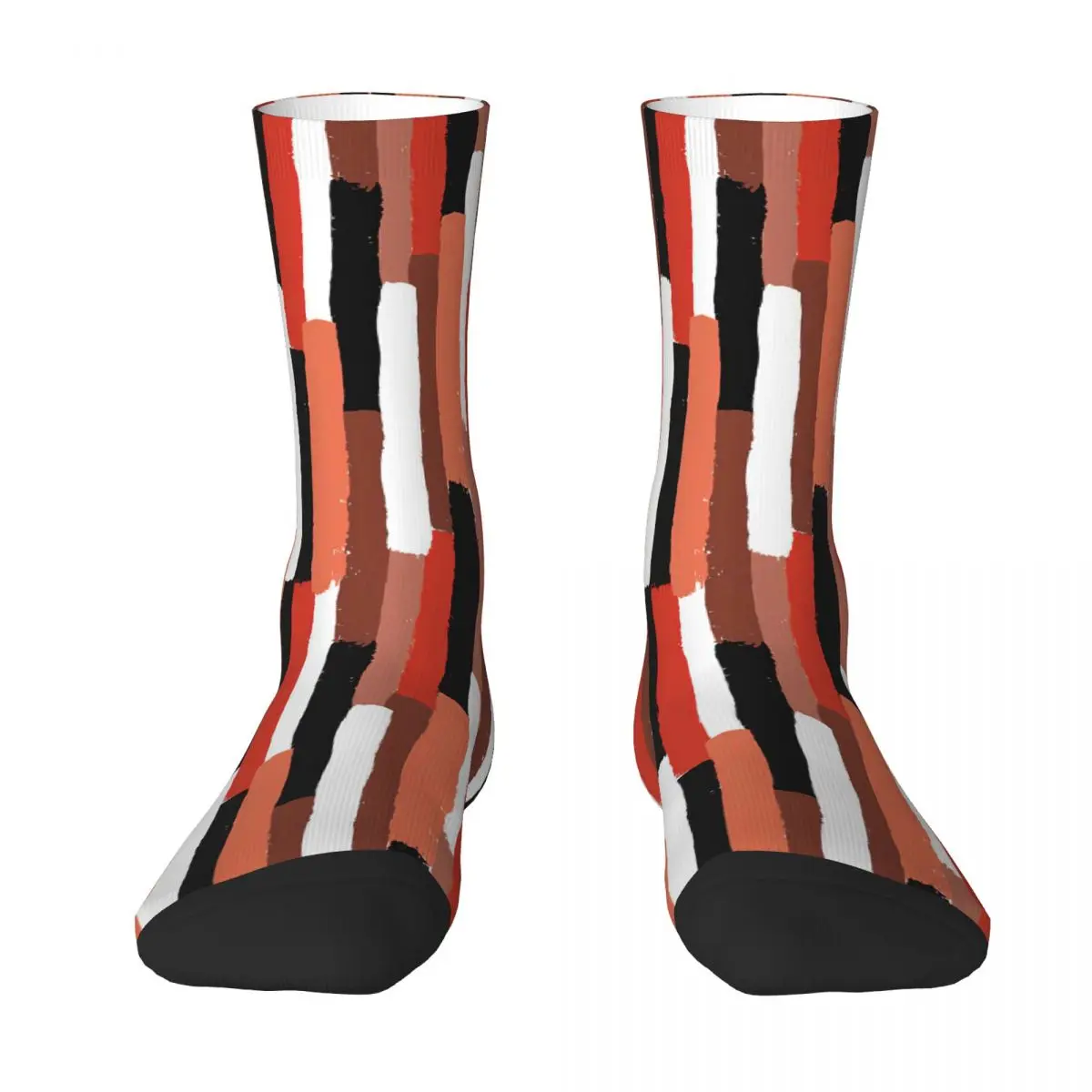 Colorful Brushstrokes Geometric Seamless Pattern Adult Socks,Unisex socks,men Socks women Socks