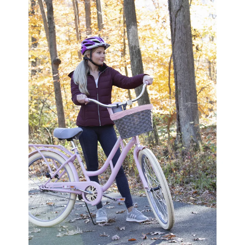 

BCA 26 In. Charleston Ladies Cruiser Bike, Pink road bike