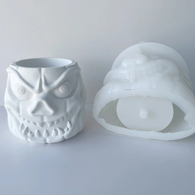 

Flower Pot Silicone Mold Concrete Cement Flowerpot Mold Aromatherapy Plaster Mold Candle Cup Epoxy Resin Mold Home Decor Y08E