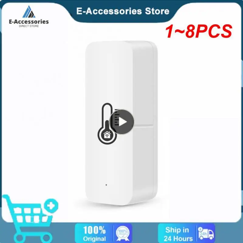 

Умный Wi-Fi датчик температуры и влажности Tuya, 1-8 шт.