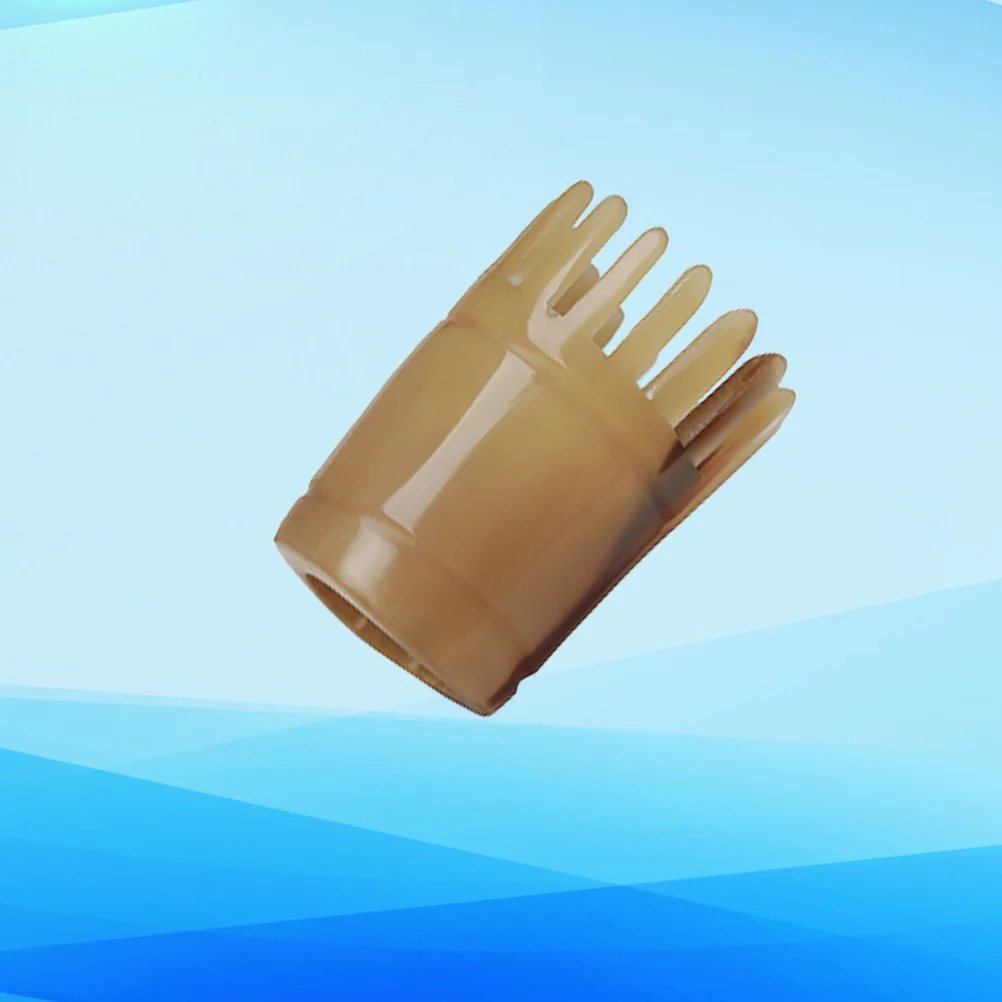 Массажная расческа Шампунь с роговым наконечником Anticaida Массажер для головы