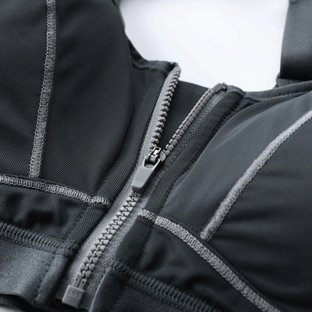 Женский спортивный бюстгальтер SYROKAN с застежкой спереди полная поддержка