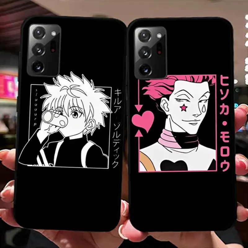 

Anime Hunter x Hunters Phone Case for Samsung Note 5 7 8 9 10 20 pro plus lite ultra A21 12 72