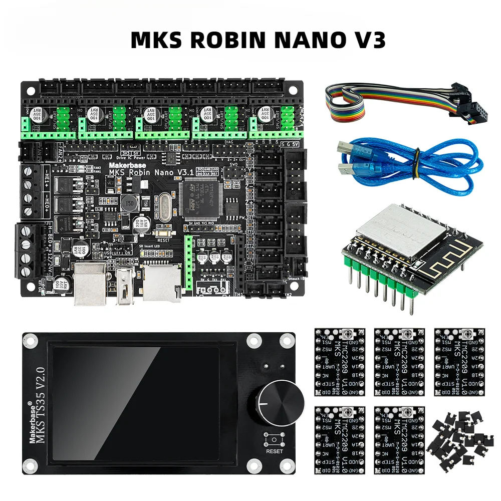 Mks nano 1.3. Makerbase mks robin nano v3. mks robin nano v1.3. mks robin nano v1.3 схема. mks robin nano v3.1 marlin.