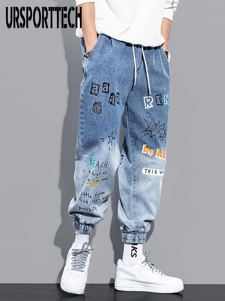 Брюки-карго мужские повседневные брюки Jogger хип-хоп Techwear уличная одежда джинсы с