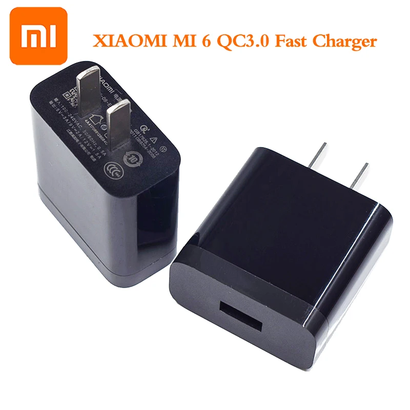 

Original XIAOMI 18W QC3.0 Fast Charger Quick Charging Adapter TYPE C Cable Mi 9 8 se 6 5 9T A1 A2 Mix F1 Redmi Note 7 8 K20 Pro