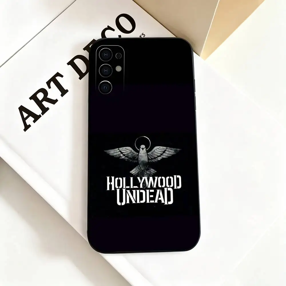 Фото Чехол для телефона H-Hollywood U-Undead Band, черный, силиконовый, мягкий, для Samsung S25, S24, S21, S22, S23, S30, Ultra, S20, Plus, Fe, Lite №2