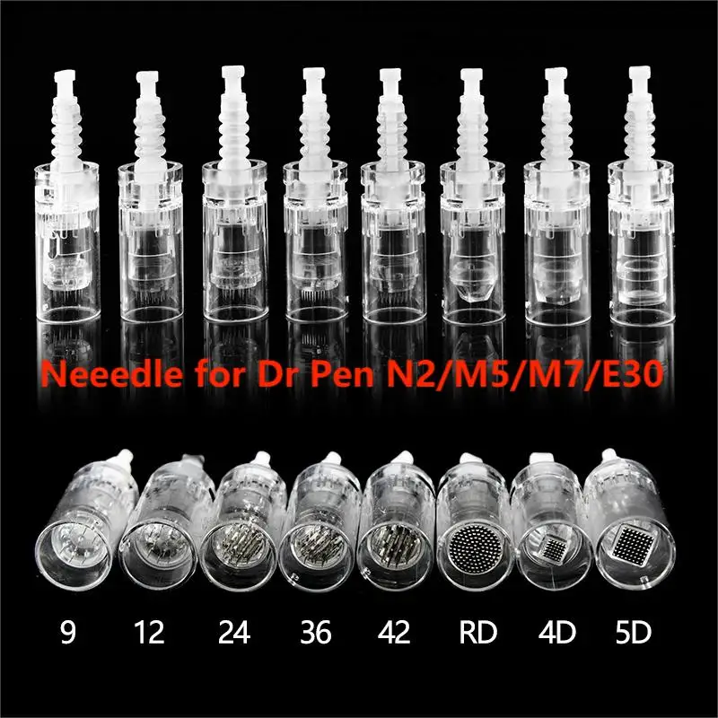 

Electric derma Pen M7 Needles Bayonet 9 /12/ 36 pins/Nano Cartridge For Auto microneedling micro needle Tips MTS Meso