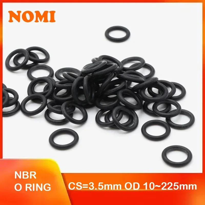 Уплотнительное кольцо NBR уплотнительное толщина CS 3 5 мм внешний диаметр 10 ~ 225