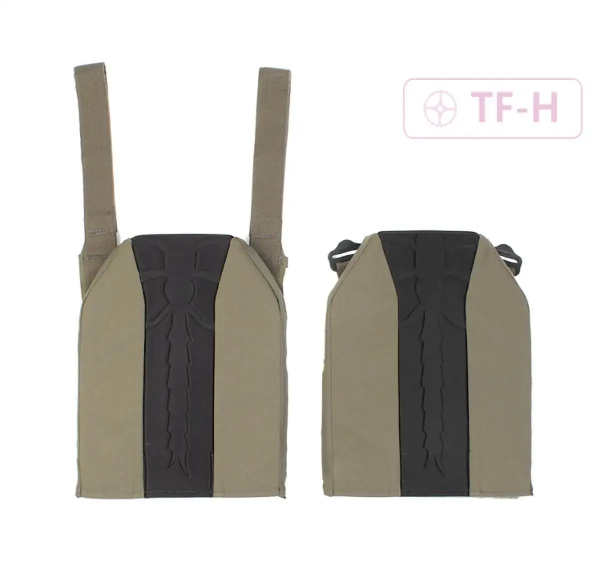 Легкий тактический жилет d3mrm Передняя Задняя панель