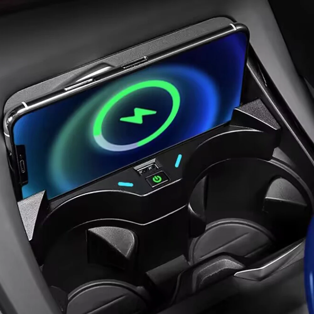 

Беспроводное зарядное устройство 15 Вт QI для BMW X1 X2 F39 F48 F49 2016-2021