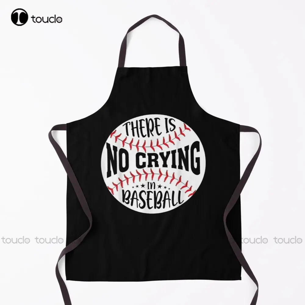 

There Is No Crying In Baseball Apron A League Of Their Own Garden Kitchen Household Cleaning Custom Apron Custom Cooking Aprons