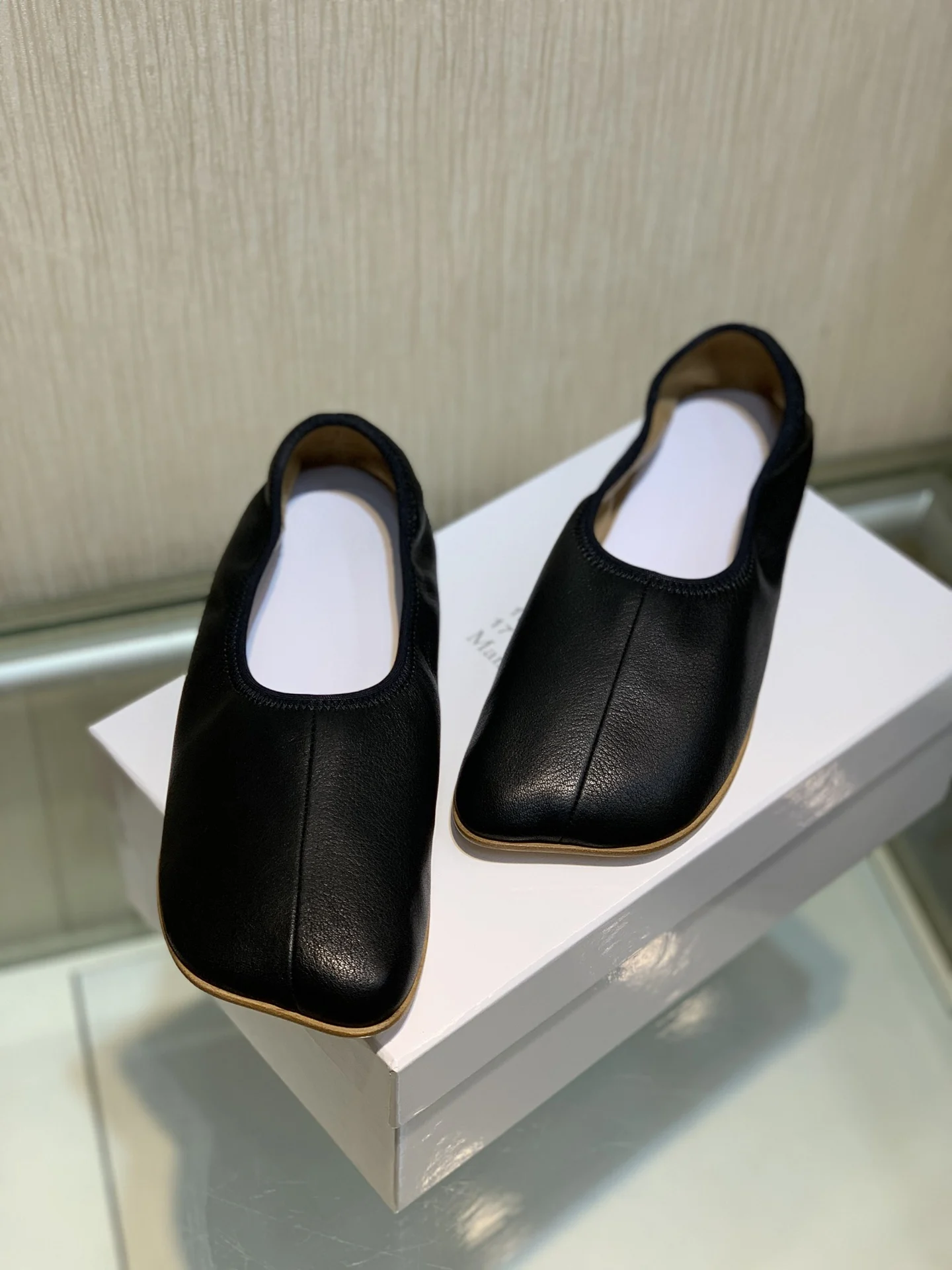 Women Shoes Square Toe Dancing Shoes Fashion Black Oeing 8882304111434