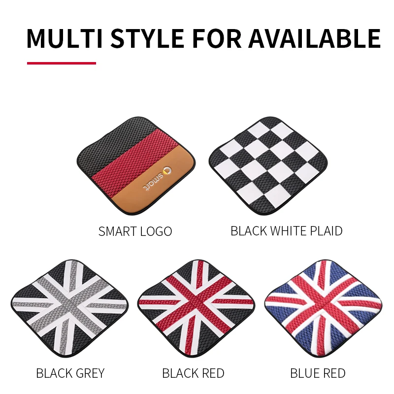 

Ice Silk Seat Cushion Breathable Mat for Mercedes-Benz Smart Modification Accessories Interior Trim Seat Cover Seat