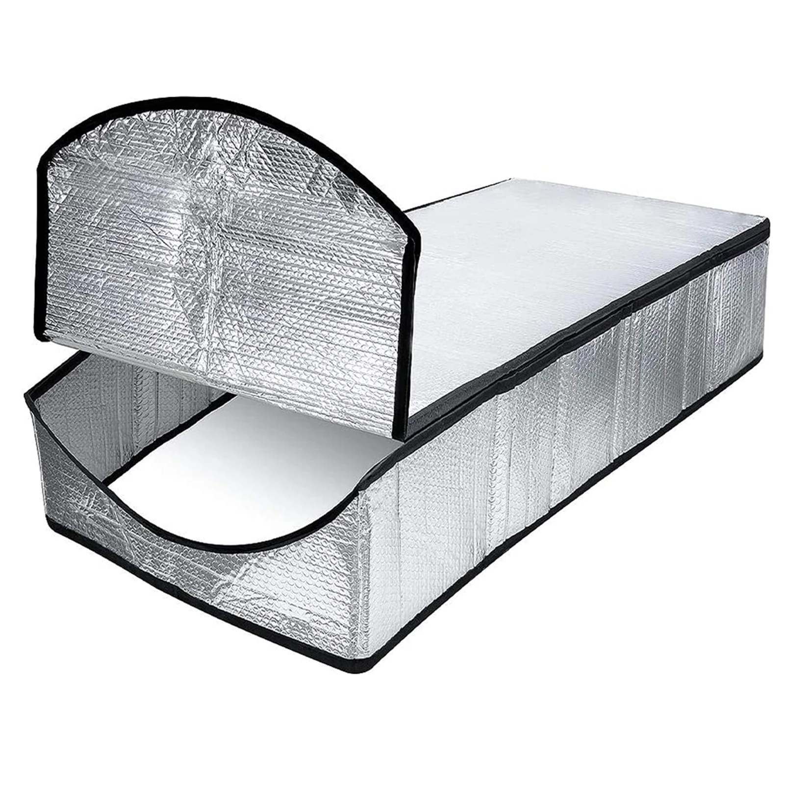

Insulation Cover Foldable Portable Fireproof Waterproof Thickened Attic Stairs Universal Ladder Tent Zipper Bubble Aluminum Foil