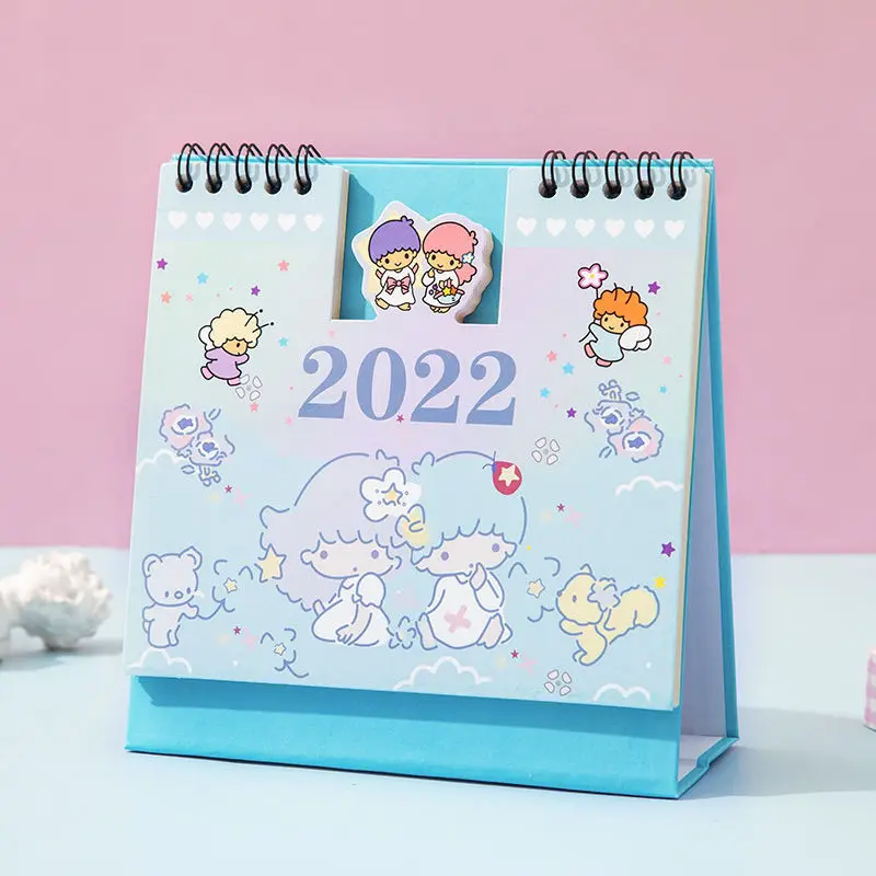My Melody Snoopys Аниме настольный календарь 2022 мультяшный милый креативный ежедневный