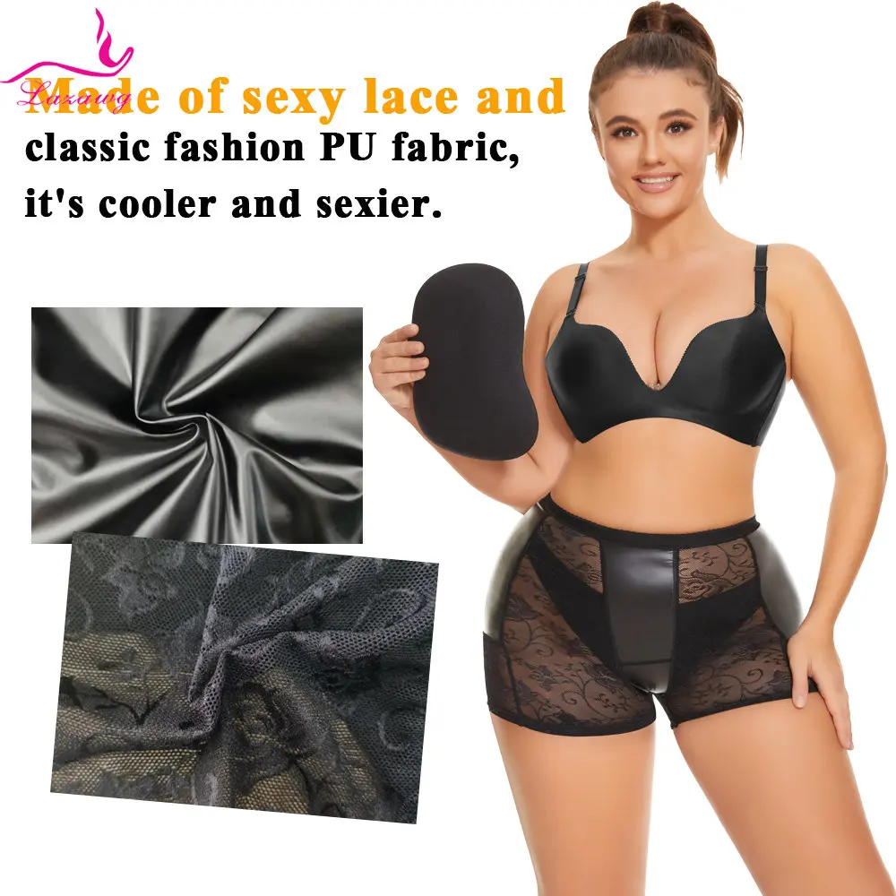 LAZAWG Women Push Up Booty Lifting Panty with Pads Tummy Control Hip Enhancer Shorts Butt Lifter Underwear Slimming Shapewear