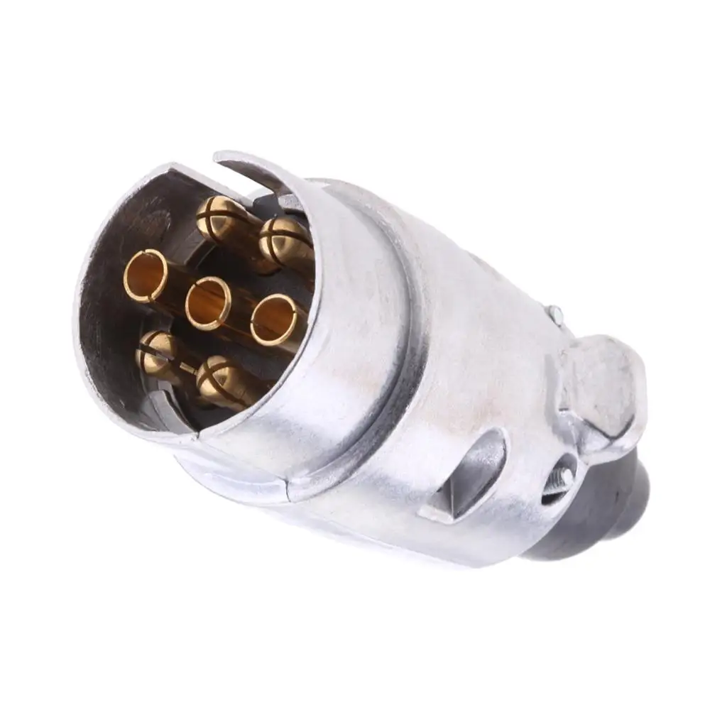 

Towing Electrics 7 Pin Aluminum Plug for Car Trailer Lights - EU