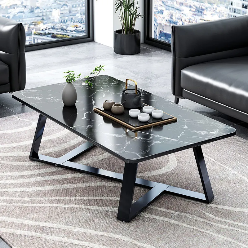 

Center Modern Coffee Tables Living Room Design Black Marble Coffee Table Journal With Storage Mesita De Centro Home Furniture