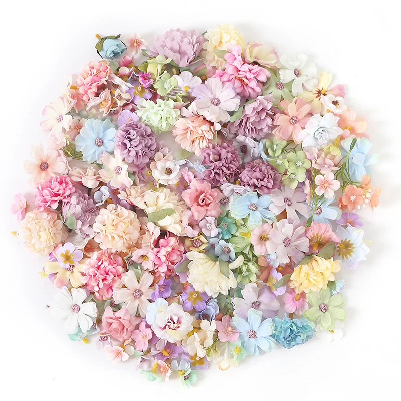 

Искусственные цветы шелковые 20/50 шт.