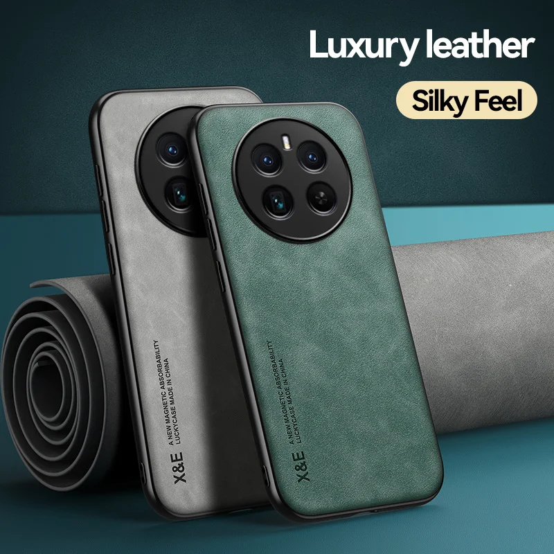 do Realme 12 Pro Plus Etui Samochodowe Magnetyczny Uchwyt Skórzany Pokrowiec Do Pro+ Realmi 12+ Realme12 Silicone Protect Coque