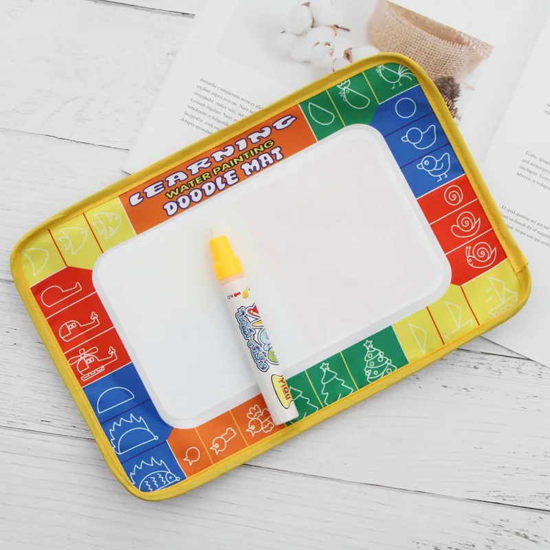 

Креативное детское одеяло для письма на водной основе, граффити, Детские Игрушки для раннего развития, акварельная ткань, учебные инструмен...