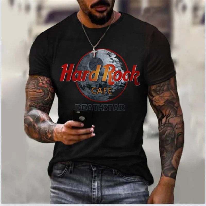 

3D printed T-shirts for men short sleeve summer T-shirts Hip Hop Casual T-shirts printed on 3D rock for Men Women Hip Hop fashion Casual or neck, polyester Material, Unisex