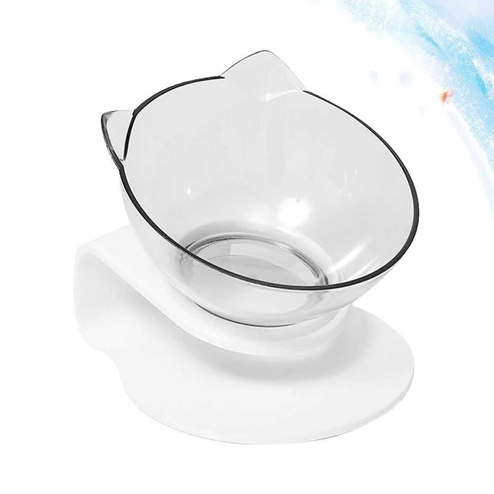 

1 Pc Bowl Sturdy Bowl Cat Oblique Bowl Cat Drinking Bowl for