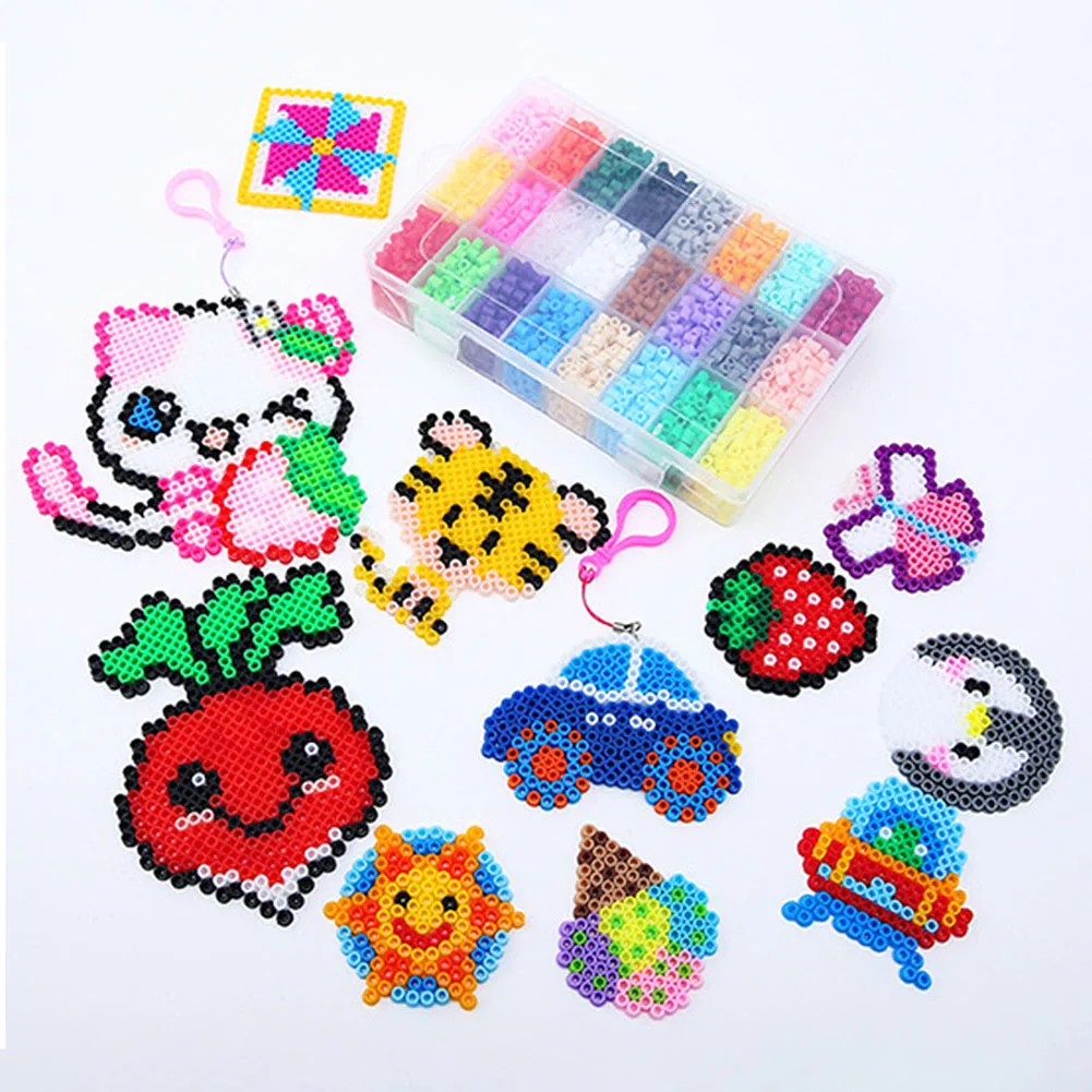 

4200pcs DIY Multicolor Beads Toys Children Handmade Fun Intelligence Educational Puzzle Crafts Toy Kids Gift