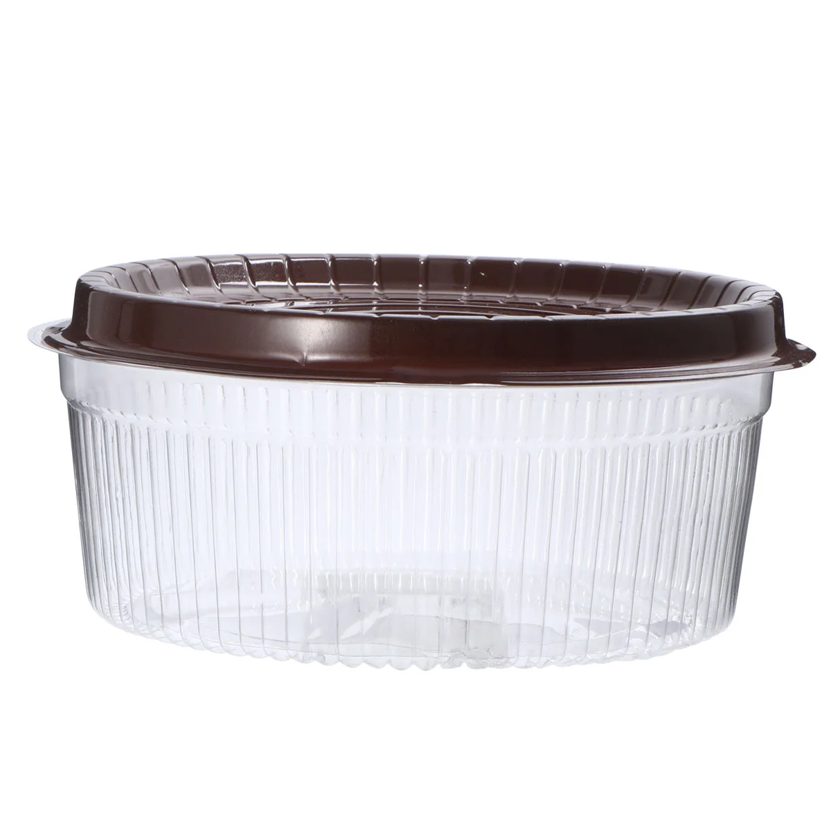 

Cake Box Clear Boxes Carriertransparent Display Container Carrying Wrapping Bakery Packaging Gift Holder Round Cookie