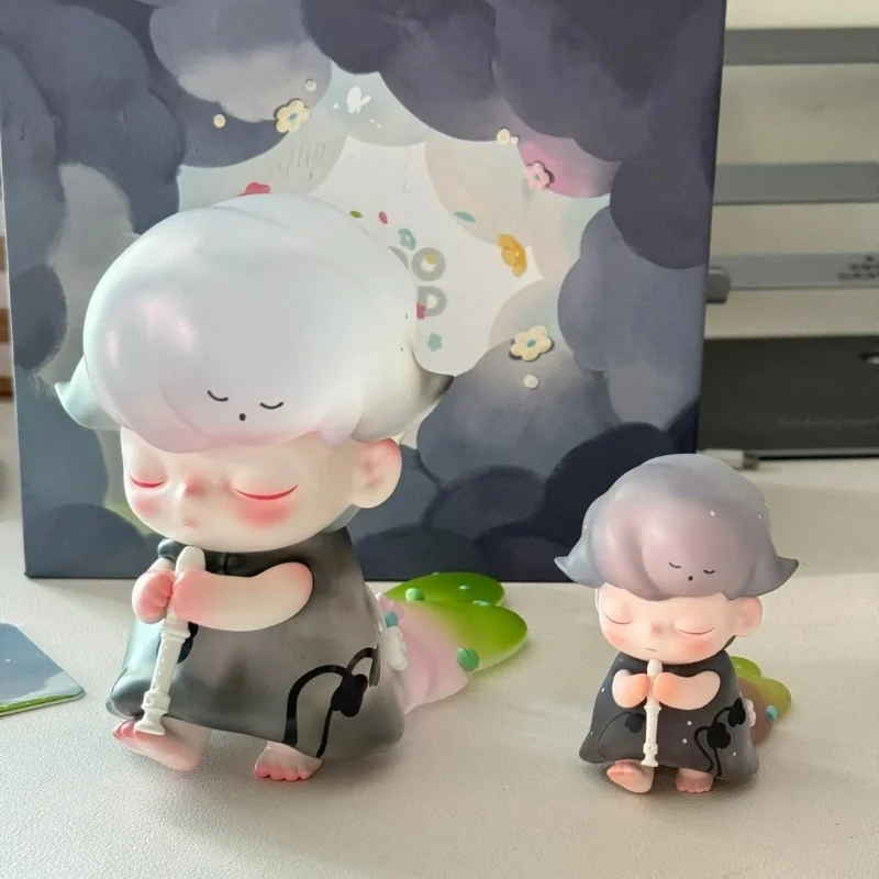 Оригинальный Dimoo с днем рождения Серия 7 лет Париж Романтический художник