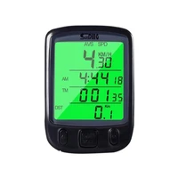 bike speedometer odometer lcd display digital cycling computer auto power off with backlit