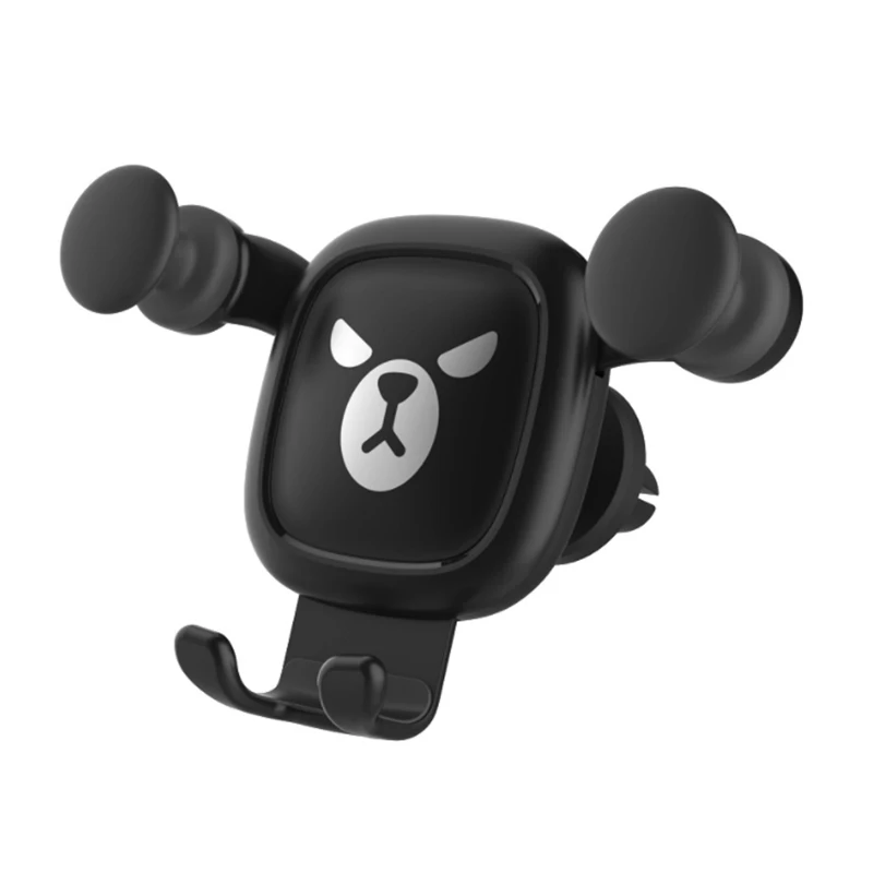 

Gravity Car Phone Holder Universal Air Vent Mount Clip Cell Holder For Phone In Car No Magnetic Mobile Phone Stand Holder