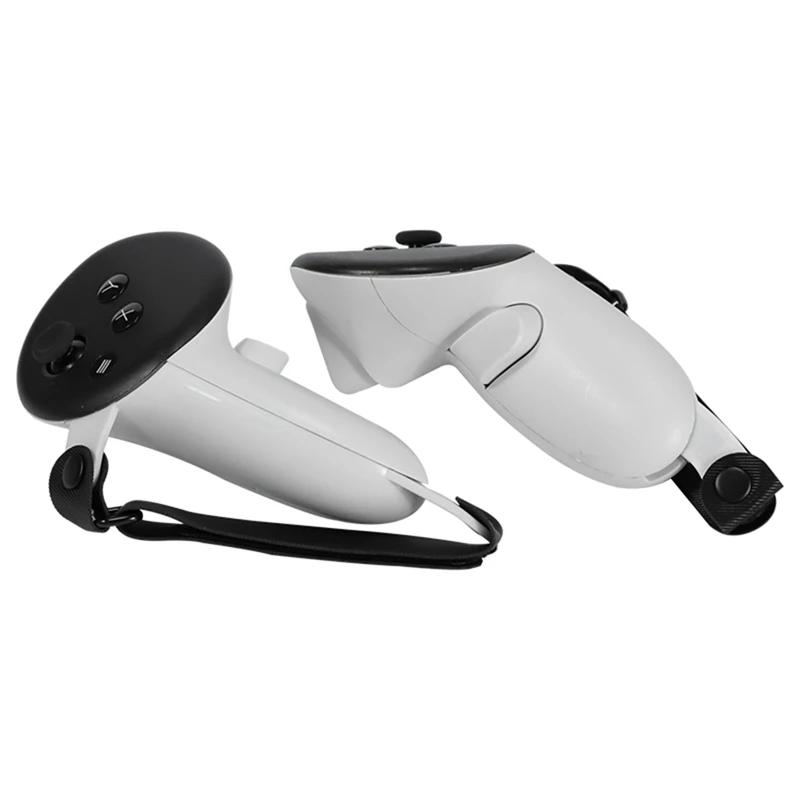 Non-Slip Replacement Cover For Quest Grip VR Meta 3 Battery With Hand Strap Accessory