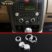 car air conditioning volume adjustment knob cover for land rover discovery 3 lr3 2004 2009 range rover sport l320 accessories