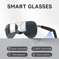 Smart Music Sunglasses Wireless Bluetooth 5.0 Waterproof Earphones Sports Headset For Game Driving Audio Glasses Hands-free Call