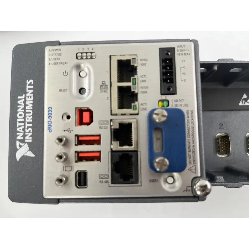 National Instruments NI cRIO-9039 784775-01, 1.91 ГГц, 4-ядерный процессор, 2 ГБ ОЗУ, 16 ГБ SSD, Kintex-7 325T FPGA, 8-слотовый CompactRIO, гарантия 1 год (art.: 3920db015e8bd) - 3920db015e8bd