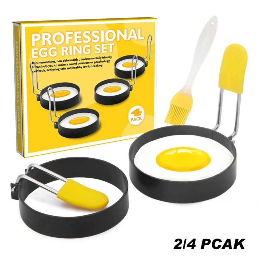 

Anti-scalding Egg Ring Non-stick Round Egg Omelet Kitchen Appliances