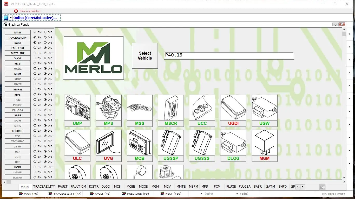 Диагностический инструмент AutoDVD Merlo - MerloTOOL V1.7.0 с эмулятором донгла (art.: 3920d869a504d) - 3920d869a504d
