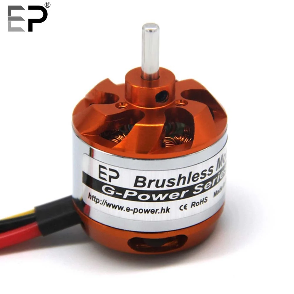 

EP D2826 2826 Brushless Motor 2200KV 1400KV 1000KV 930KV Outrunner for MODEL Mini RC Multicopters Airplane Helicopter Remote