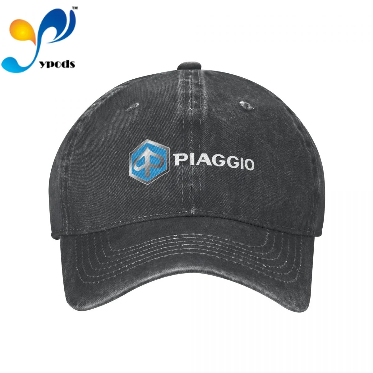 

Vespa Piaggio Logo Women Men Cotton Baseball Cap Unisex Casual Caps Outdoor Trucker Snapback Hats