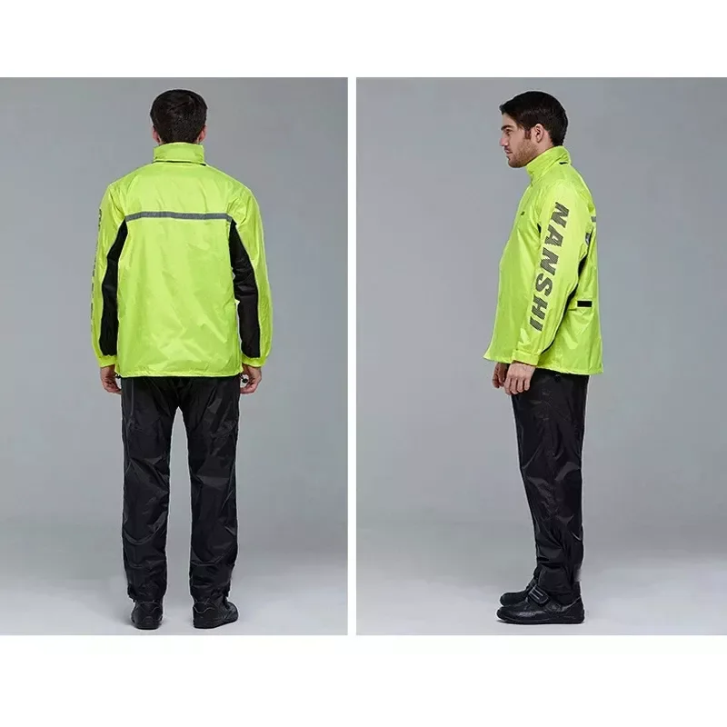 

Raincoat Suit Adult Impermeable Motorcycle Riding Waterproof Ultrathin Outdoor Hiking Fishing Rainproof Protect Gear