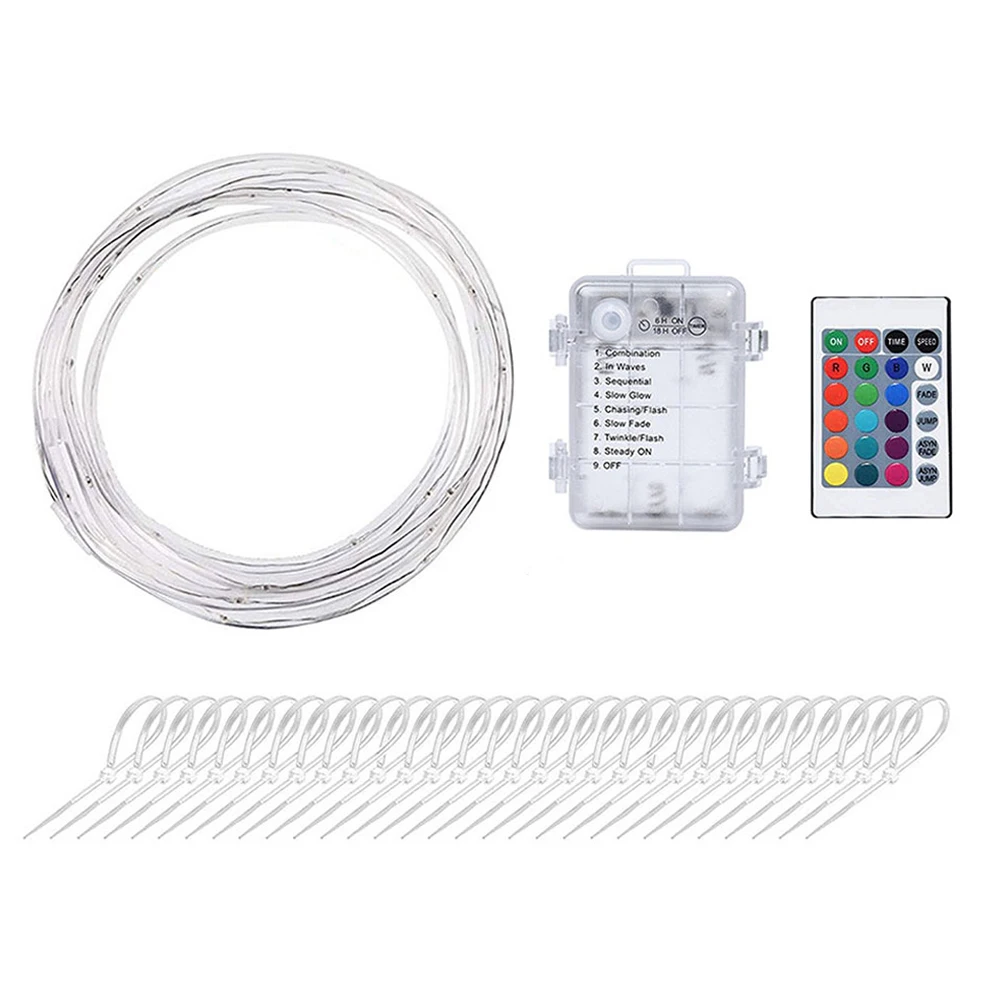 12 м светодиодные фонари для батута с дистанционным управлением светодиодный