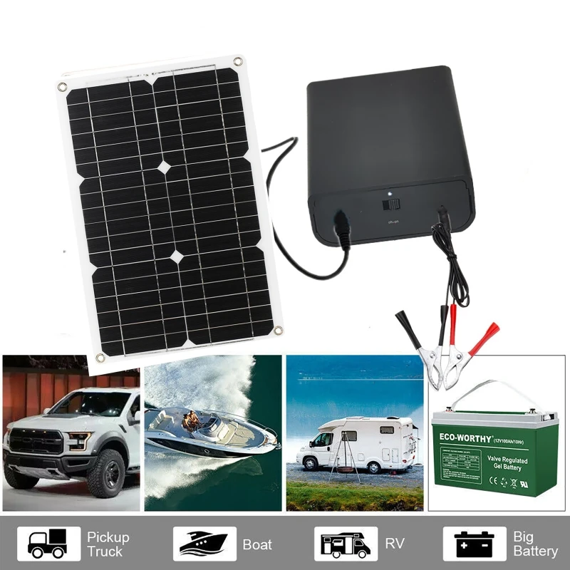 

50 800L/H Brushless Solar Power Water Pump Set Ultra-quiet Submersible Water Pump Motor Fish Pond Garden Fountain Decoration