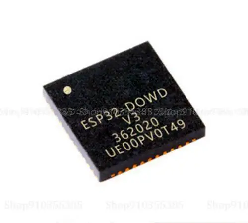 

10pcs New ESP32-D0WD-V3 ESP32-D0WD QFN32 WiFi+ Bluetooth dual-mode wireless communication chip