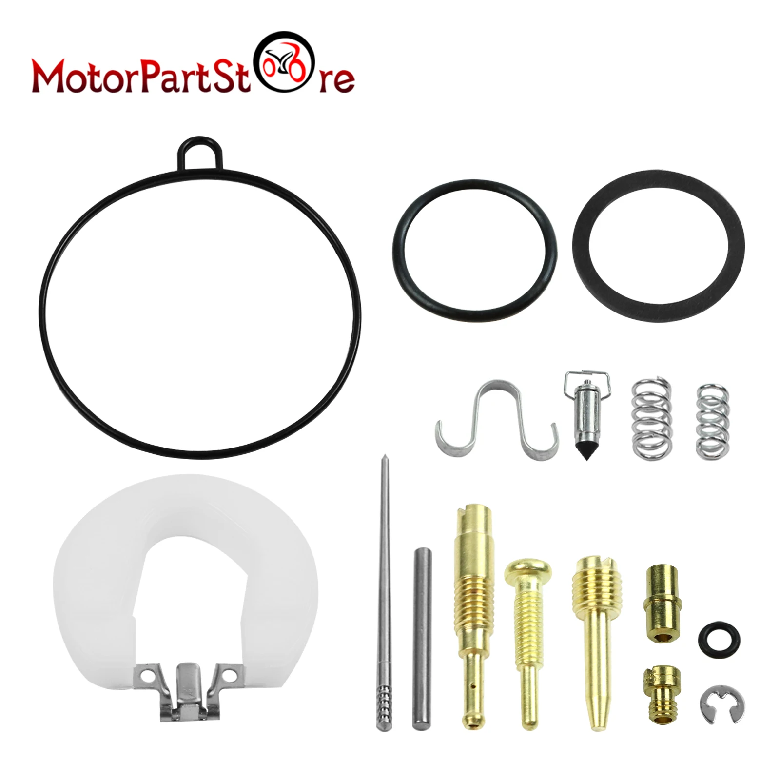 

PZ19 19mm Carburetor Carb Repair Rebuild Overhaul Kit Part For 50cc 70cc 90cc 110cc 125cc ATV Quad Go Kart Buggy Dirt Pit Bike