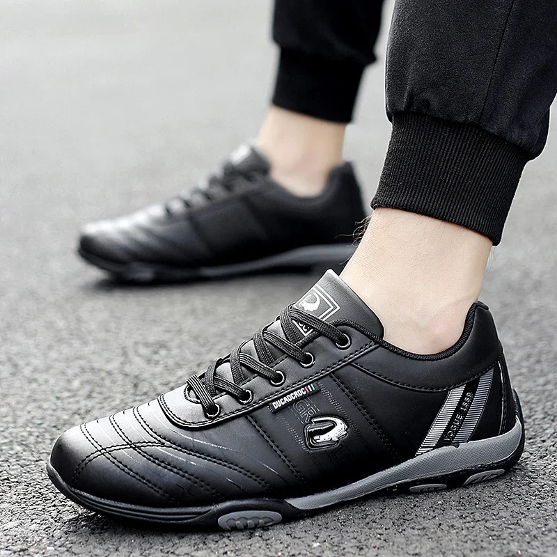 Обувь для гольфа Мужская обувь Водонепроницаемые спортивные кроссовки без шипов