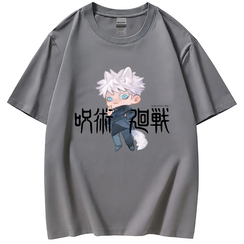 

2022 Spell Return Battle Jujutsu Kaisen Men's and Women's Cotton Short Sleeve Short Sleeve