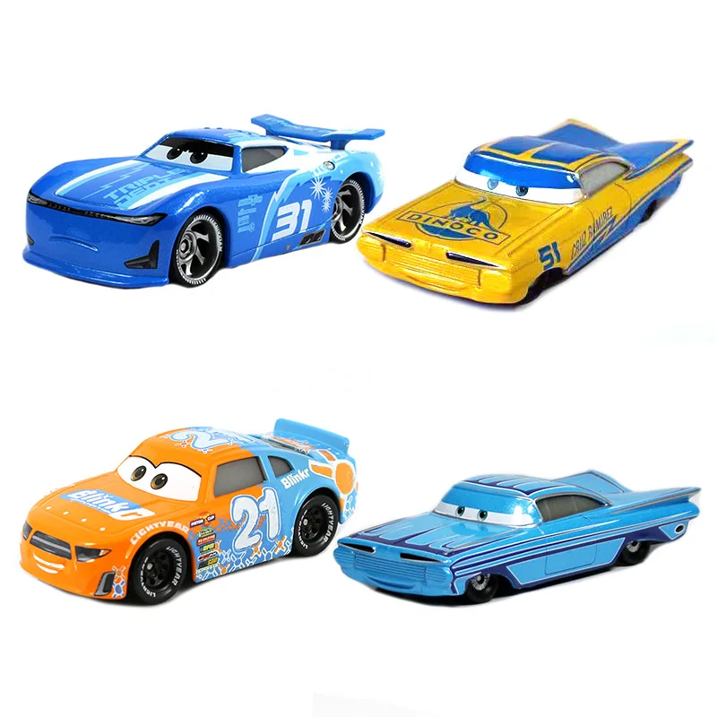 

1:55 Disney Pixar Cars Metal Diecast Car Toys Lightning McQueen Jackson Storm Mack Uncle Truck Cars Model Boy Toy Birthday Gifts